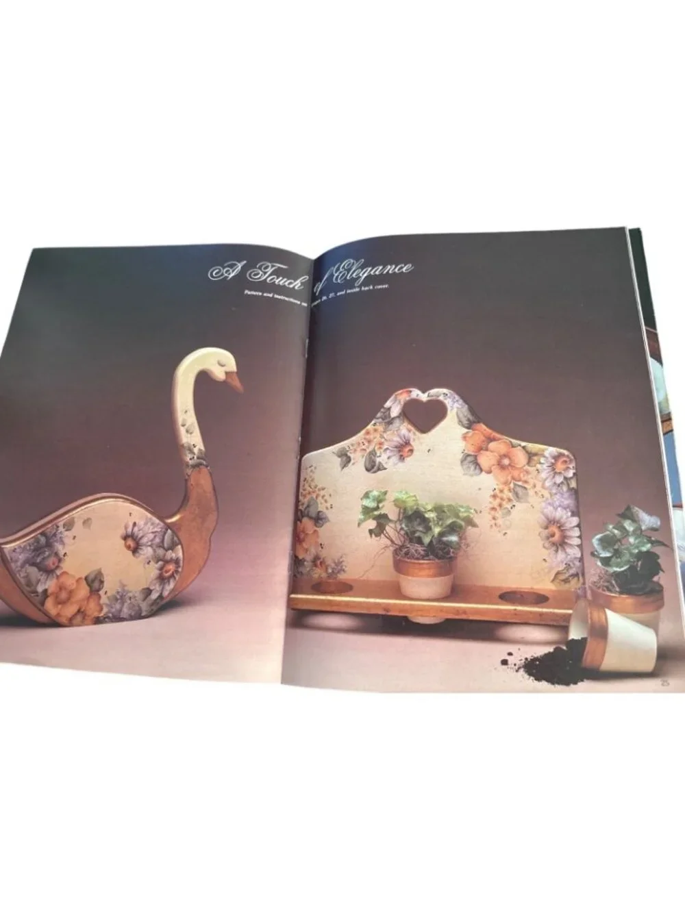 Vintage Treasures Untold Vol 2 Decorative Tole Painting Book Donna Bryant Signed